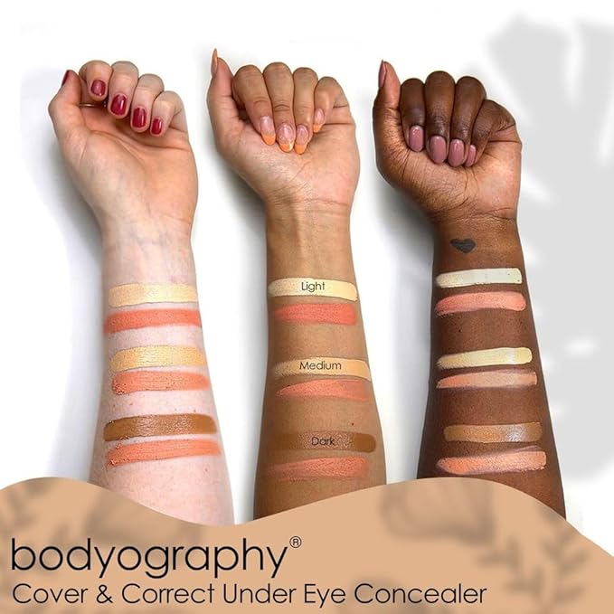 Bodyography Cover & Correct Under Eye Concealer - Light-BrightBean Baby