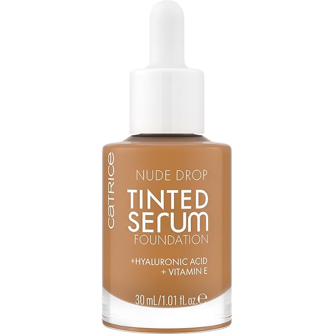 Catrice | Nude Drop Tinted Serum Foundation | Lightweight, Hydrating, Buildable Coverage | Enriched with Hyaluronic Acid & Vitamin E | Vegan & Cruelty Free (080W)-BrightBean Baby