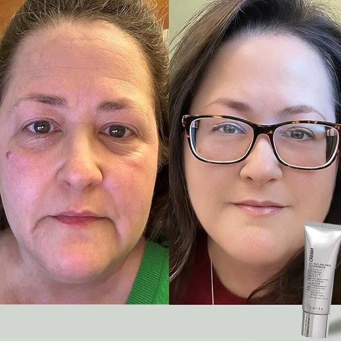 Face Tightener No-Filter Primer,Instant Face Tightener No-Filter Primer,Face Blurring Primer for Face Before Makeup,Skin Tightening Cream for Face for All Skin Types(1PCS)-BrightBean Baby