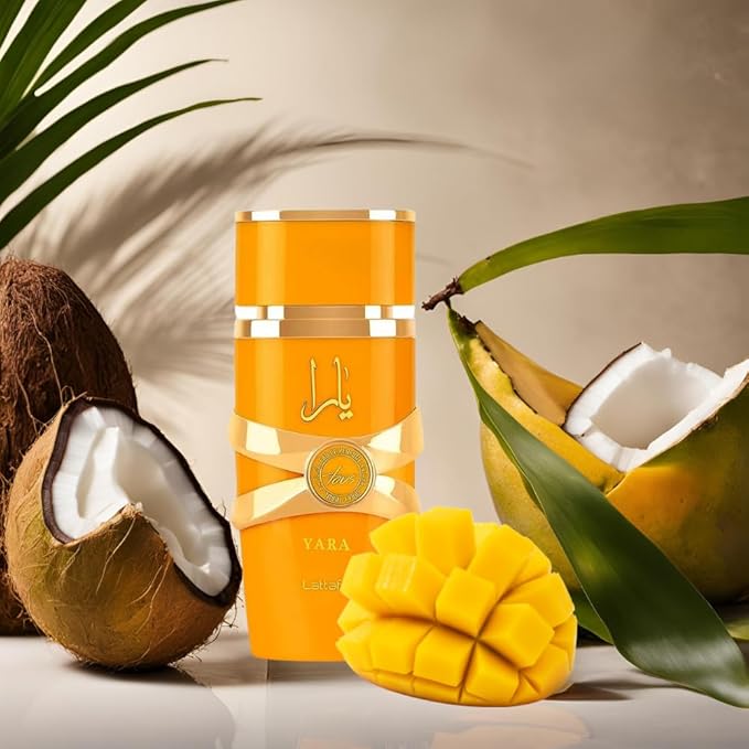 Lattafa Yara Tous - Tropical, Fruity, Floral, Vanilla - Eau de Parfum Long-Lasting Fragrance for Women, 3.40 Ounce / 100 ml-BrightBean Baby