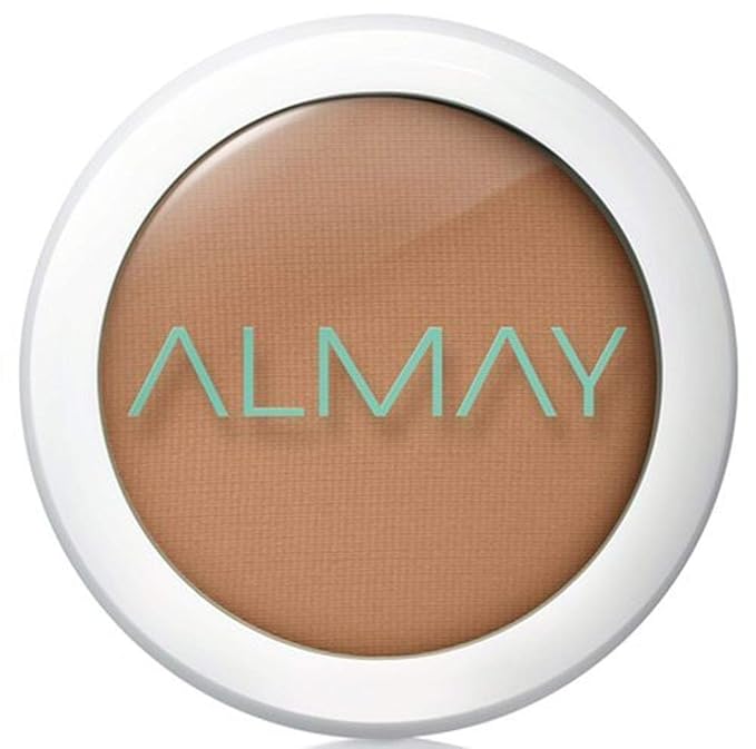 Almay Clear Complexion Pressed Powder, Hypoallergenic, Cruelty Free, Oil Free-Fragrance Free, Dermatologist Tested, 0.28 Ounce-BrightBean Baby