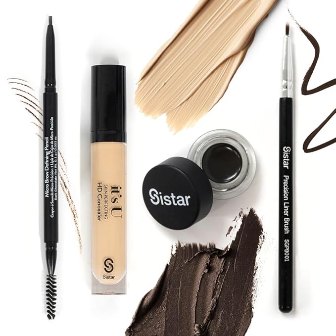 Sistar it's U Skin Perfecting HD Concealer Full Coverage Lightweight Long Lasting Correcting Liquid Contour Cover Masker Makeup 5 ml / 0.17 fl. oz (Truffle)-BrightBean Baby