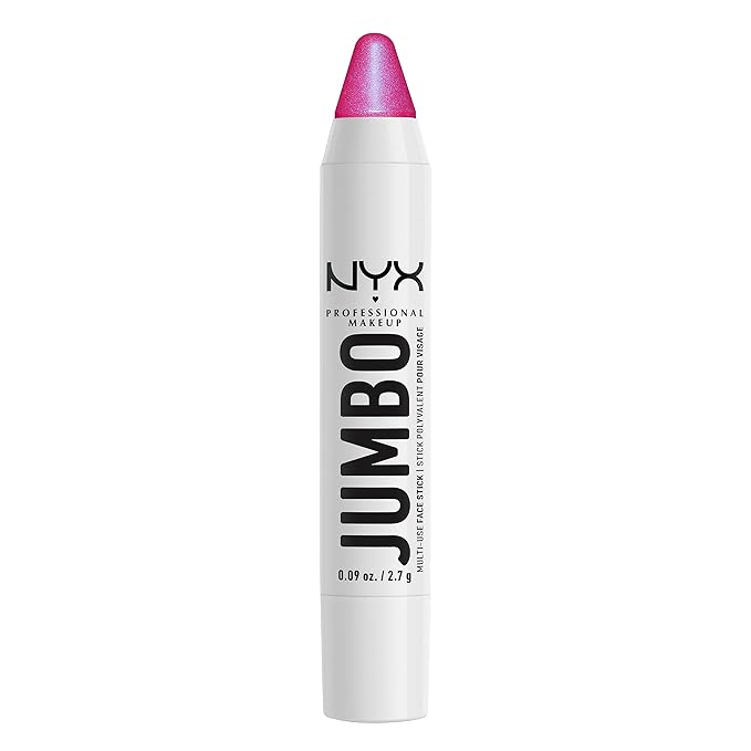 NYX PROFESSIONAL MAKEUP, Jumbo Multi-Use Face Highlighter Stick - Blueberry Muffin-BrightBean Baby