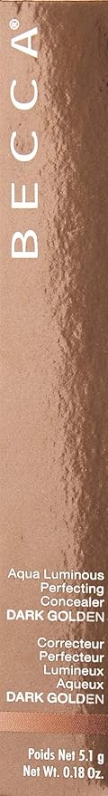 Becca Aqua Luminous Perfecting Concealer, Dark Golden, 0.18 Ounce-BrightBean Baby