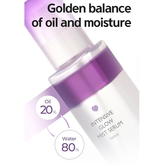 LALACHUU Glow Mist Serum – Hydrating & Soothing Face Mist Artemisia, Centella Asiatica, Evening Primrose, Korean Skin Care, Made in Korea, for Sensitive Skin (Intensive, 3.38 oz)-BrightBean Baby