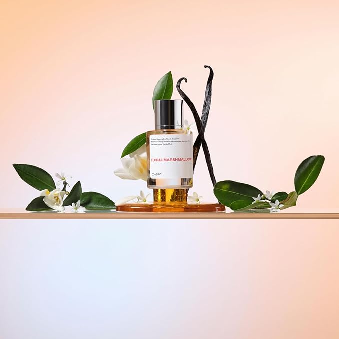 Dossier - Eau de Parfum - Floral Marshmallow - Inspired by By Kilian's Love,Don't Be Shy - Perfume Luxury - Pure Infused - Paraben-Free - Vegan - Feminine - For Women -Fragrance 3.4 oz (Spray 100ml)