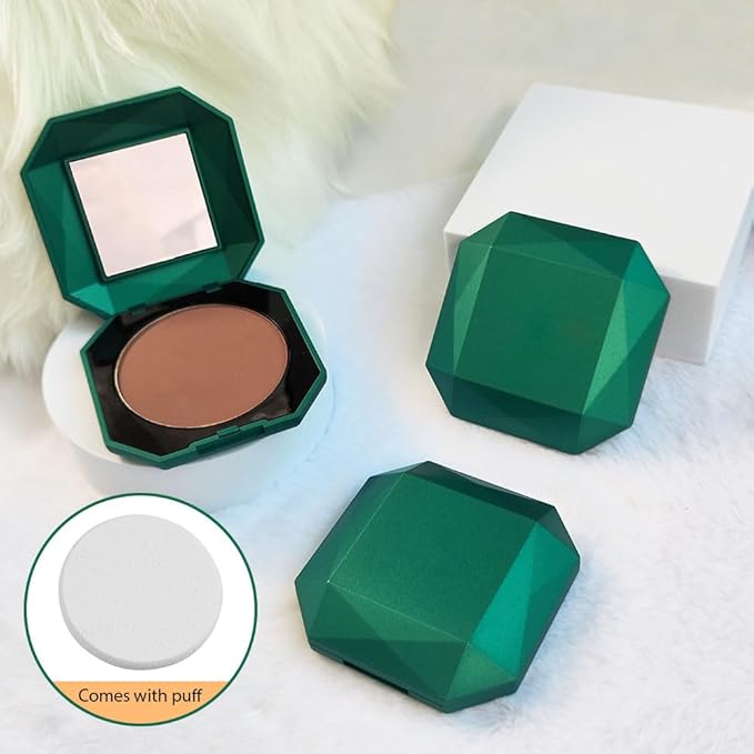 Pressed Matte Face Powder Makeup & Setting Powder for Poreless Wrinkle Blurring Contour Concealer Finishing,Lightweight,High Coverage,Shine Control, N.W 10g (05)-BrightBean Baby