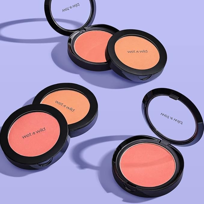 wet n wild Color Icon Blush, Effortless Glow & Seamless Blend infused with Luxuriously Smooth Jojoba Oil, Sheer Finish with a Matte Natural Glow, Cruelty-Free & Vegan - Nudist Society(Packaged)-BrightBean Baby