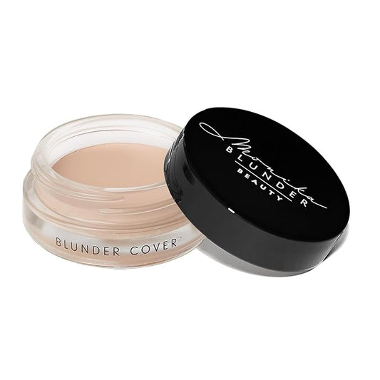 Monika Blunder Beauty - Blunder Cover Foundation, Concealer - Shade: 2.25 - ZWEI.25 - Fair Neutral Undertones - Clean Beauty, All-In-One, Cruelty-Free, Vegan - 0.62 oz-BrightBean Baby