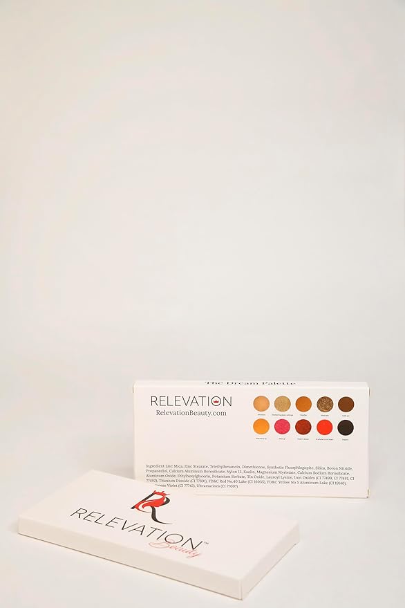 Beauty The Dream Palette, Eyeshadow Palette, Eye Shadow Palette Makeup, Face Makeup Palette, 10 Colors Makeup Kit, Multipurpose Beauty Makeup Set, Pigmented Eye Makeup Palette for Women-BrightBean Baby