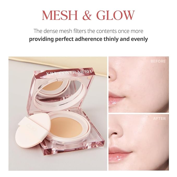 CLIO Kill Cover Mesh Glow Cushion (Mini, 5g, 3 LINEN)-BrightBean Baby