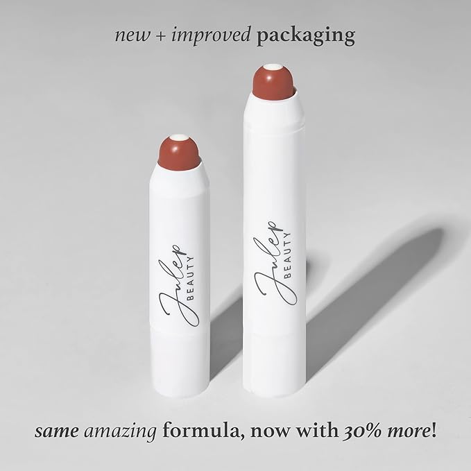 Julep It's Balm: Tinted Lip Balm + Buildable Lip Color - Brown Sugar - Natural Gloss Finish - Hydrating Vitamin E Core - Vegan-BrightBean Baby