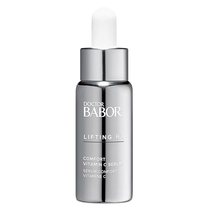 DOCTOR BABOR Lifting RX Comfort Vitamin C Serum, Infused with Hyaluronic Acid to Hydrate & Plump, Even Skin Tone, Reduces Fine Lines & Wrinkles, 20 ml-BrightBean Baby