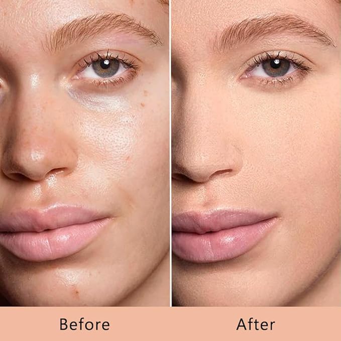 Kaely 2Pcs Hydrating Concealer Wand,Full Coverage Liquid under Eye Concealer,Long Lasting Waterproof Primer Makeup for Dark Circles and Puffiness Trouble Spots Redness,Eye Ring corrector de ojeras 03-BrightBean Baby