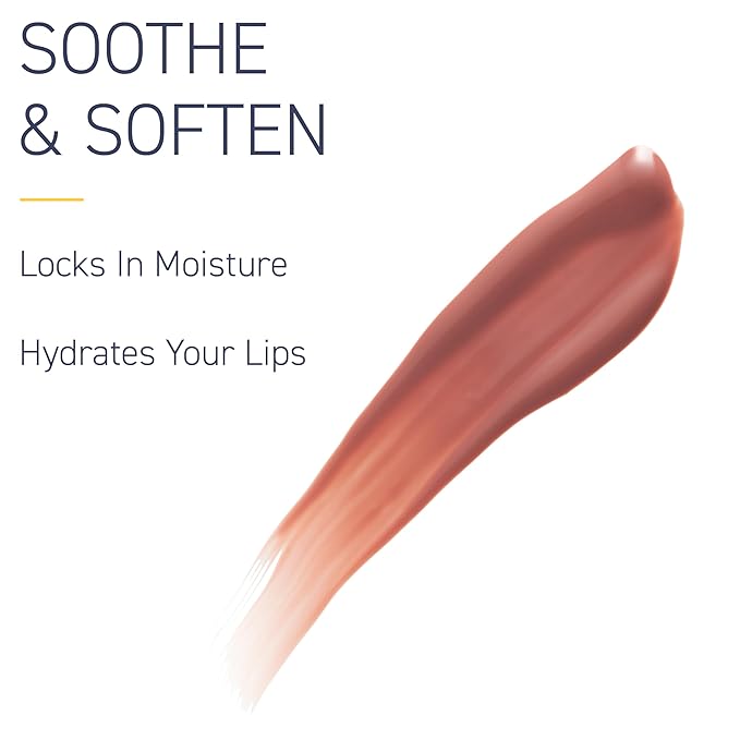Brush On Block Sun Shine Protective Lip Oil SPF 30, Mineral Protection from UVA/UVB & Blue Light, Hydrating, Cruelty-Free, Gluten-Free, & Vegan, Fig-BrightBean Baby
