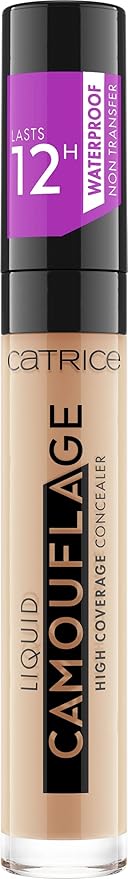 Catrice | Liquid Camouflage High Coverage Concealer | Ultra Long Lasting Concealer | Oil & Paraben Free | Cruelty Free (015 | Honey)-BrightBean Baby