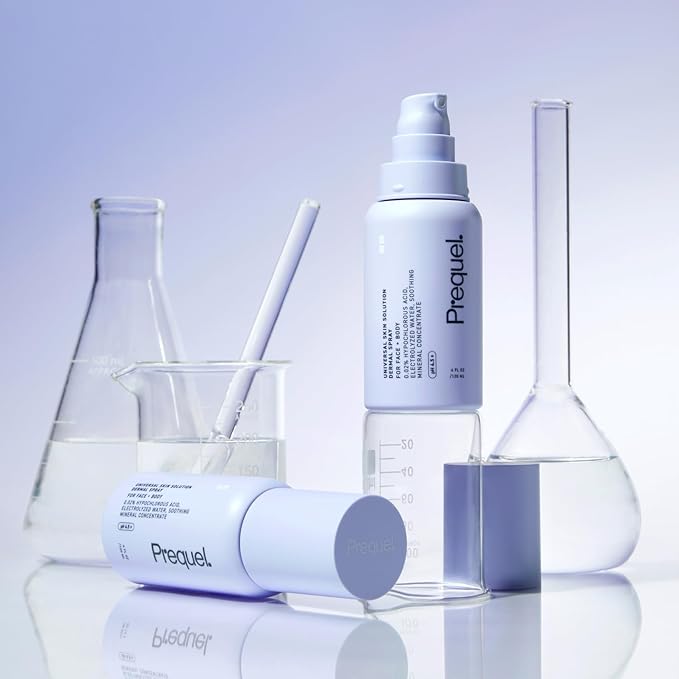 Skin Universal Skin Solution Hypochlorous Acid Spray for Face and Body. HOCL Facial Cleanser and Dermal Spray with Electrolyzed Water and Mineral Complex. pH-Stabilized Skin Care. 4oz-BrightBean Baby