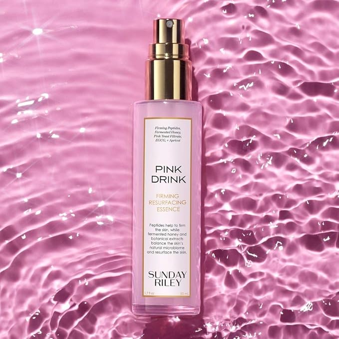 Sunday Riley Pink Drink Skin Firming Resurfacing Essence Face Mist-BrightBean Baby