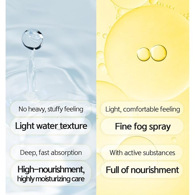 LALACHUU Glow Mist Serum – Hydrating & Soothing Face Mist Artemisia, Centella Asiatica, Evening Primrose, Korean Skin Care, Made in Korea, for Sensitive Skin (Radiance, 3.38 oz)-BrightBean Baby