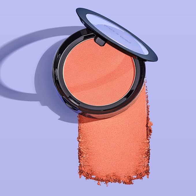 wet n wild Color Icon Blush, Effortless Glow & Seamless Blend infused with Luxuriously Smooth Jojoba Oil, Sheer Finish with a Matte Natural Glow, Cruelty-Free & Vegan - Pearlescent Pink(Packaged)-BrightBean Baby