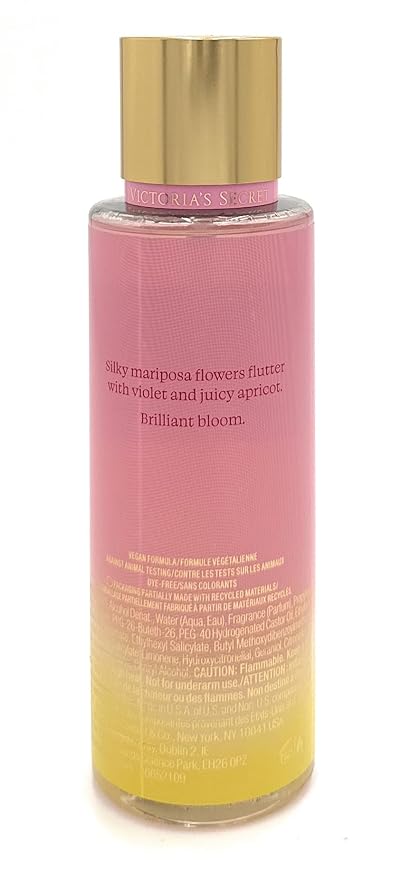 Victoria's Secret Women's Fragrance Mist Bright Mariposa Apricot 8.4 Fl Oz-BrightBean Baby