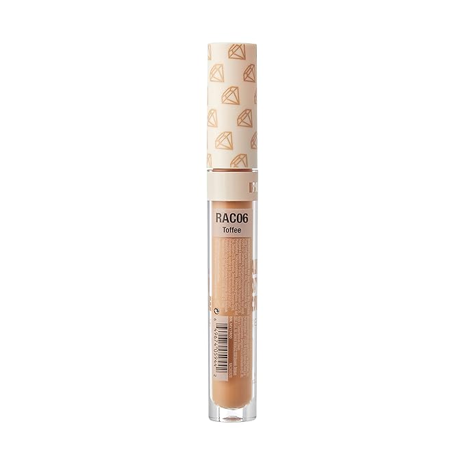 Ruby Kisses All Day Concealer Lightweight Full Coverage Multi-Use Concealer 0.13 Fl Oz (Toffee)-BrightBean Baby