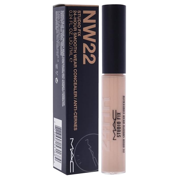 MAC Studio Fix 24 Hour Smooth Wear Concealer - NW22 Concealer Women 0.23 oz-BrightBean Baby