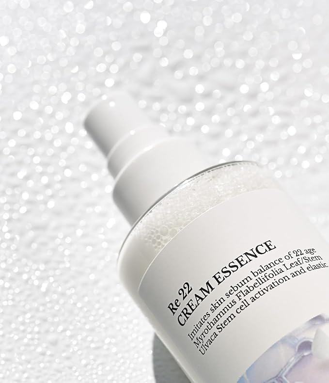 Re 22 Cream Essence – Korean Skin Care All-in-One Hydrating Spray with Resurrection Plant & Sea Lettuce Stem Cells for Youthful, Balanced Skin – Relaxing Gifts, 150ml / 5.07 fl. oz-BrightBean Baby