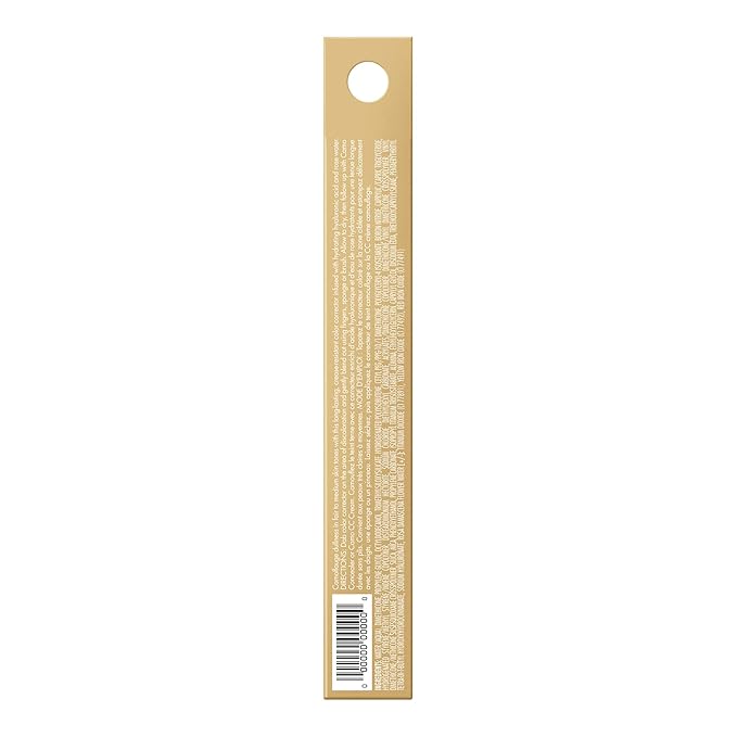 e.l.f. Camo Color Corrector, Hydrating & Long-Lasting Color Corrector For Camouflaging Discoloration, Dullness & Redness, Vegan & Cruelty-Free, Yellow-BrightBean Baby