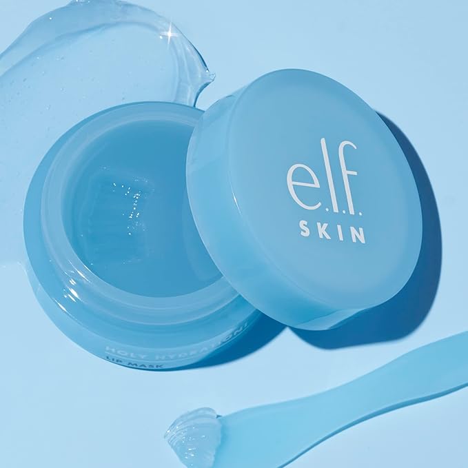 e.l.f. SKIN Holy Hydration! Lip Mask, Hydrating Lip Mask For A Softer & Smoother Pout, Infused With Hyaluronic Acid, Non-Sticky, Vegan & Cruelty-Free (Pack of 2)-BrightBean Baby