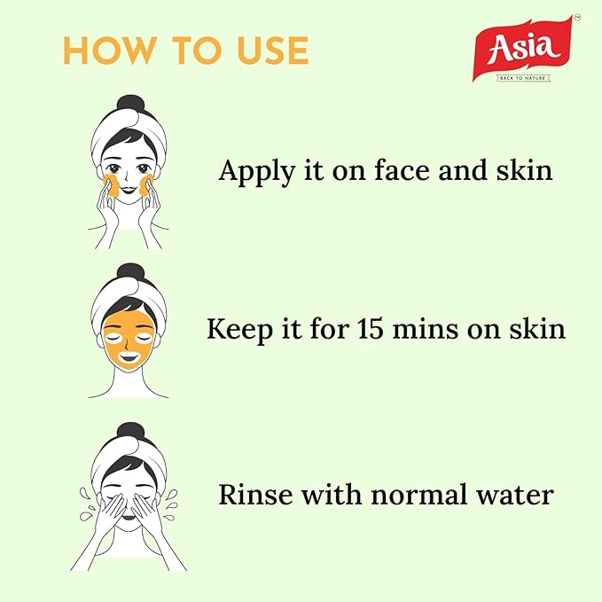 Asia Wild turmeric Powder by Asia | 100g /3.5 Oz | Kasturi Manjal | Curcuma Aromatica |100% Natural – Nothing external added | Preparing Turmeric Face Mask | For Face Packs & Face Mask-BrightBean Baby