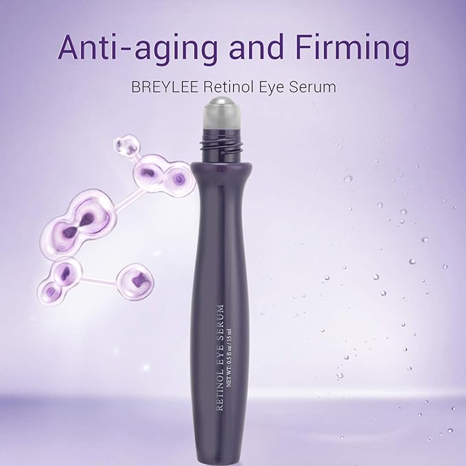 RollOn Eye Serum, Moisturizing Eye Serum AntiWrinkle Skin Lifting Firming Eye Serum for Anti Aging Skin Care with Dark Circles (01)-BrightBean Baby