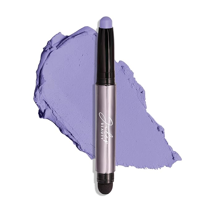 Julep Twice As Nice Eyeshadow Stick and Eyeliner Duo | Includes Eyeshadow 101 Creme-to-Powder Waterproof Shadow Stick, Lavender Matte and All-Day Gel Eyeliner Pencil, Nude Shimmer-BrightBean Baby