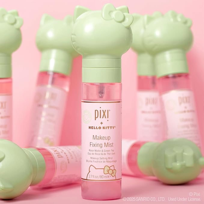 Pixi + Hello Kitty Makeup Fixing Mist |Lightweight Setting Spray | 80 ml / 2.7 fl oz-BrightBean Baby
