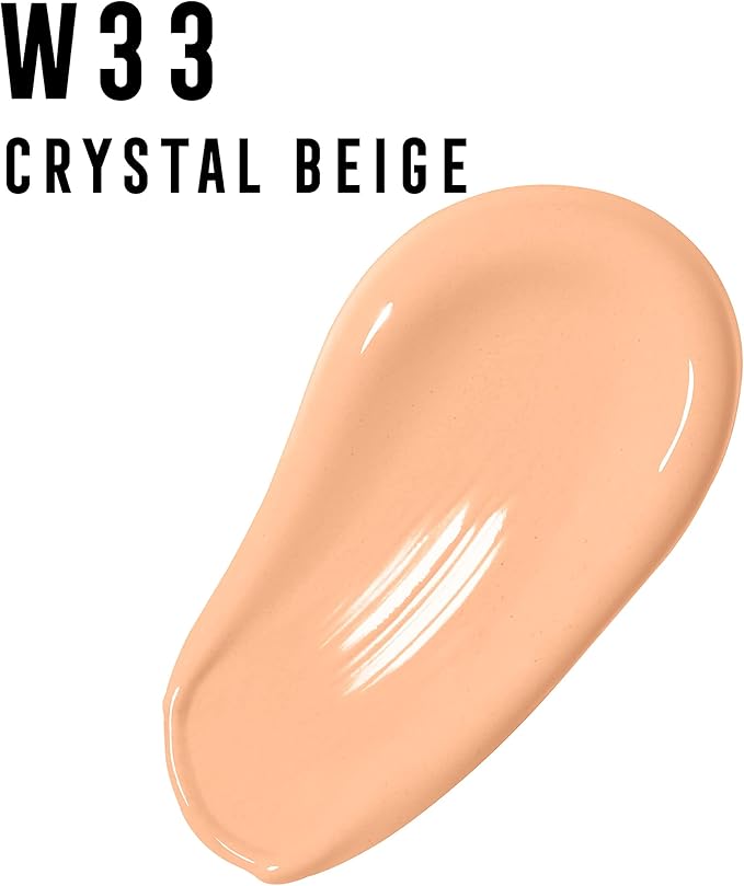 Max Factor Facefinity All Day Flawless 3 In 1 Foundation SPF 20, No. 33 Crystal Beige-BrightBean Baby