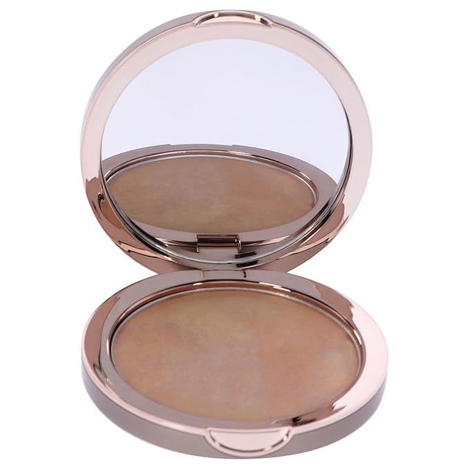 delilah - Pure Light Compact Illuminating Powder - Aura - Lightweight, Long Lasting, Loose Setting Powder Face Makeup For Brightening And Radiant Finish - Light Coverage - Vegan - Cruelty No-0.34 oz-BrightBean Baby