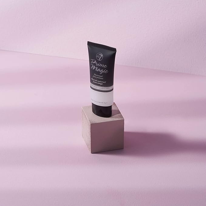 W7 Prime Magic Face Primer - Clear Makeup Base Priming Formula For Flawless Skin - Vegan Makeup - 2 Pack-BrightBean Baby