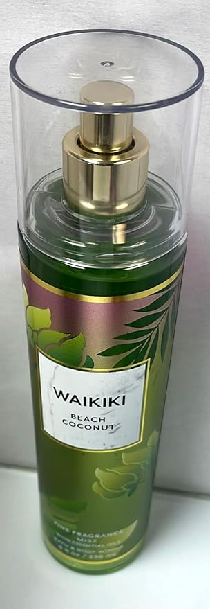 Bath and Body Works WAIKIKI - BEACH COCONUT Fine Fragrance Mist 8 Fluid Ounce (2020 Edition)-BrightBean Baby