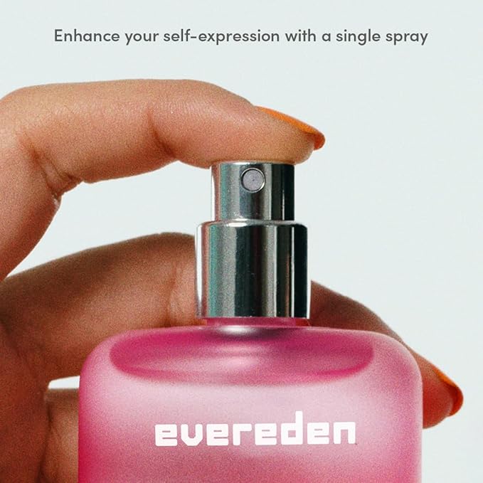 Evereden Fragrance Hair and Body Mist - Main Character: Clean and Vegan Collectible Hair and Body Spray for Teen Girls - Amplify Your Self-Expression with Iconic Scents in Mesmerizing Mist Dispensers