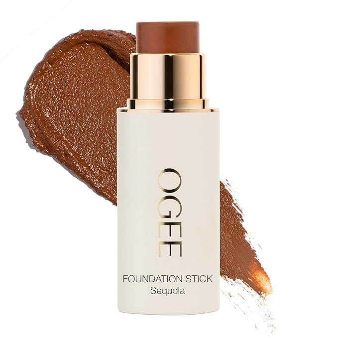 Ogee Sculpted Complexion Foundation Stick (Sequoia 13.5C - Deep Auburn, Copper Undertones) Full Coverage Foundation Makeup - Instantly Balance & Even Complexion - 70% Organic Ingredients-BrightBean Baby