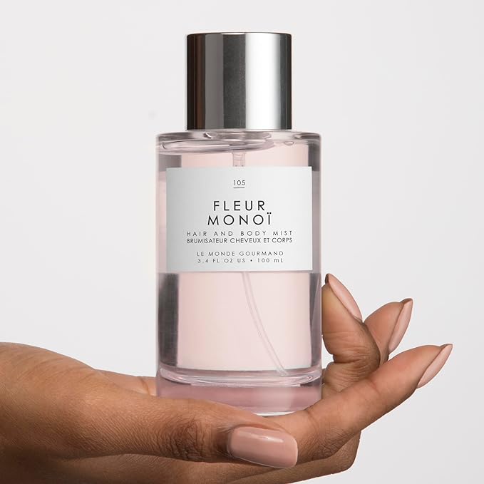 Le Monde Gourmand Fleur Monoi Hair & Body Mist - 3.4oz (100ml) - Floral, Coconut Fragrance Notes-BrightBean Baby