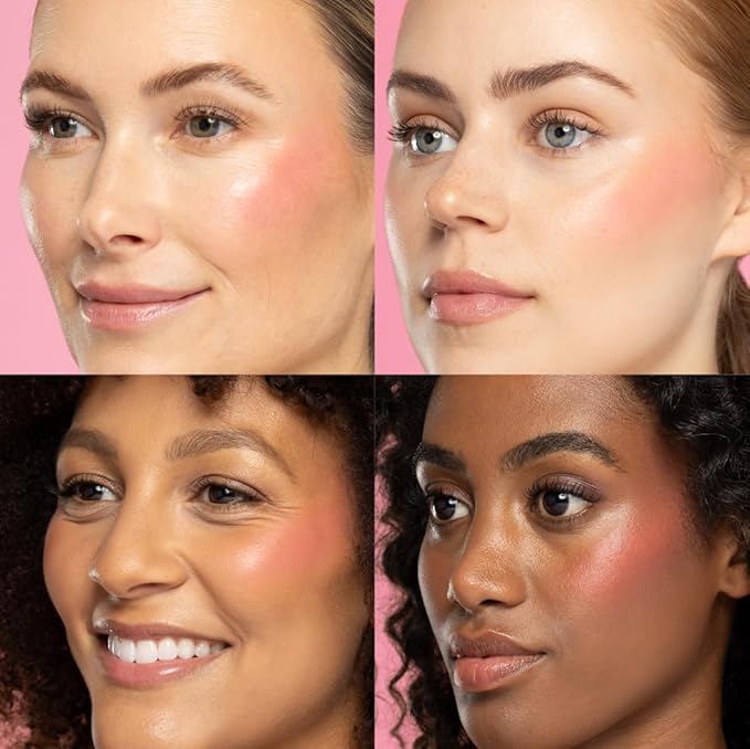 MCoBeauty Baby Face Multi-Use Cream Stick, Peony Rose Pinky Rose Shade, Silky Smooth, Buildable Blush for Eyes, Lips & Cheeks, Vegan, Cruelty Free Cosmetics-BrightBean Baby