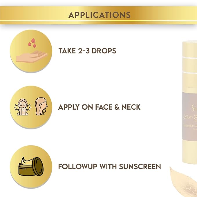 Shira Shir Radiance Corrective RX Instant-Lift Collagen Light-Weight Eye Serum Reduces Dark Circles Dullness Fine Lines and Wrinkles (30ml)-BrightBean Baby