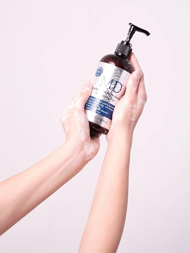 MD Revitalizing Shampoo for Men & Women – Sulphate-Free Hair Thinning Shampoo with Aloe Vera, Chamomile – Hair Loss, Regrowth Anti Thinning Shampoo for All Hair Types-BrightBean Baby