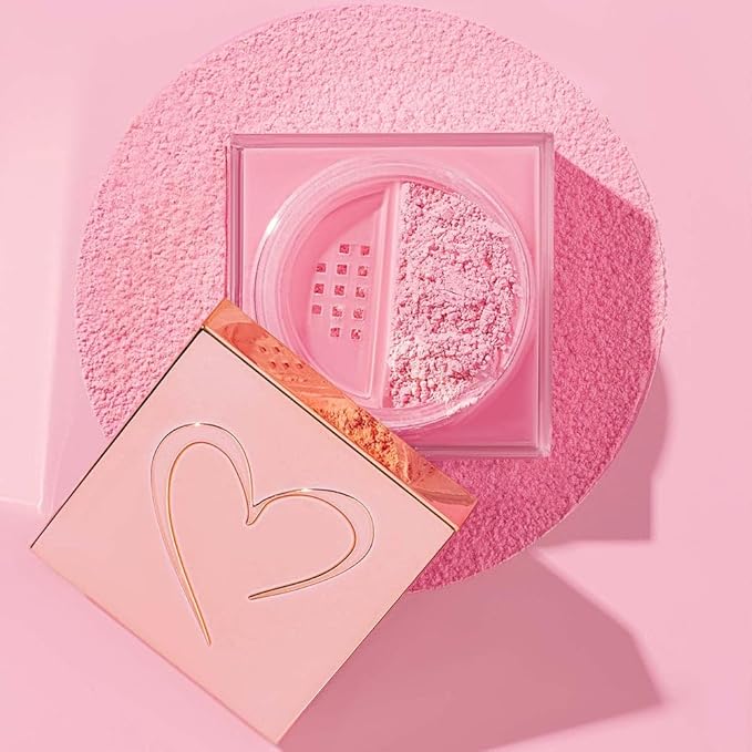 “Pink Cloud” | Loose Setting Powder Minimizes Pores and Fine Lines Matte Finish Natural Face Makeup, 1.88 Pound (Pack of 1)-BrightBean Baby
