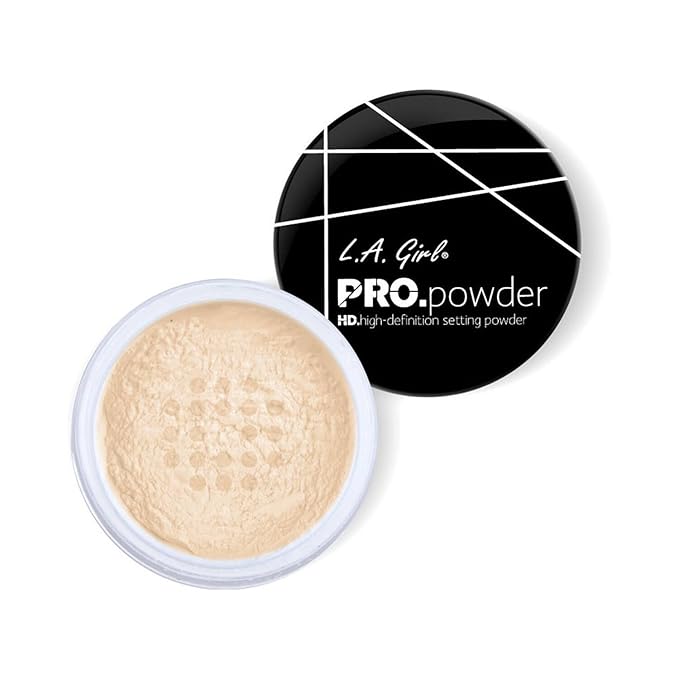L.A. Girl BB Pro Powder Translucent, LAX-GPP939, 0.17 Ounce-BrightBean Baby