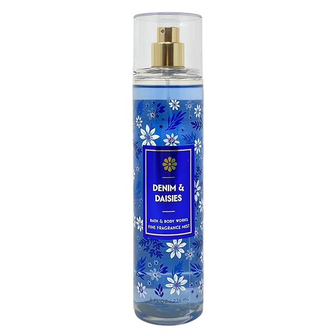 Bath & Body Works Denim & Daisies 2 Piece Fine Fragrance Mist Set - Full Size-BrightBean Baby