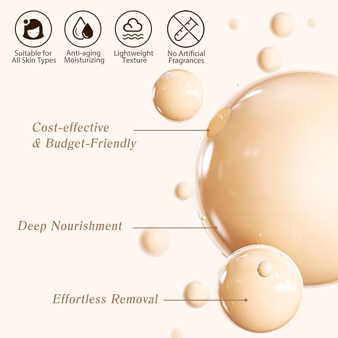 Colour Changing Foundation Liquid 4 in 1, Foundation for Older Women, Hydrating Longwearing & Waterproof Concealer, SPF 50+ Makeup Base Nude Face, Medium Spectrum for all Skin-BrightBean Baby