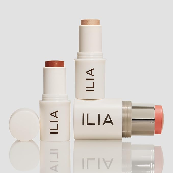 ILIA - Natural Color Ways Multi-Stick Set For Cheeks + Lips | Non-Toxic, Vegan, Cruelty-Free, Clean Makeup-BrightBean Baby