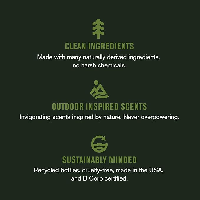 Every Man Jack Nourishing Coastal Moss Mens Body Wash for All Skin Types - Naturally Derived Ingredients - Cleanse and Hydrate Skin with Coconut and Glycerin - 24oz 2 Bottles-BrightBean Baby